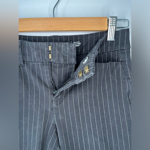 High-Waisted Pinstripe Pants - Picture 6 of 7